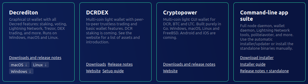 Four wallet choices reflect a lot of development going on but users need guidance to find what's best for them